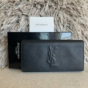 Saint Laurent YSL Monogram Large Flap Wallet